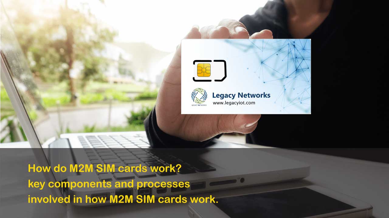 How M2M SIM cards work? their components & processes